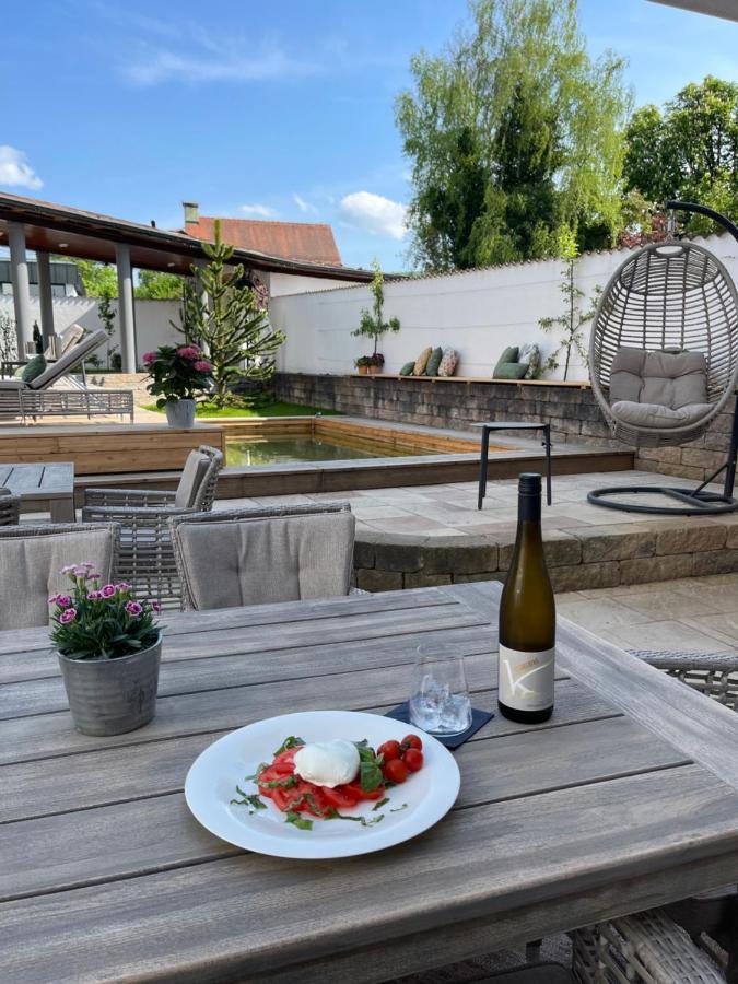 Boutiquehotel Goldhahn Bio Sport & Wellness Aalen Buitenkant foto