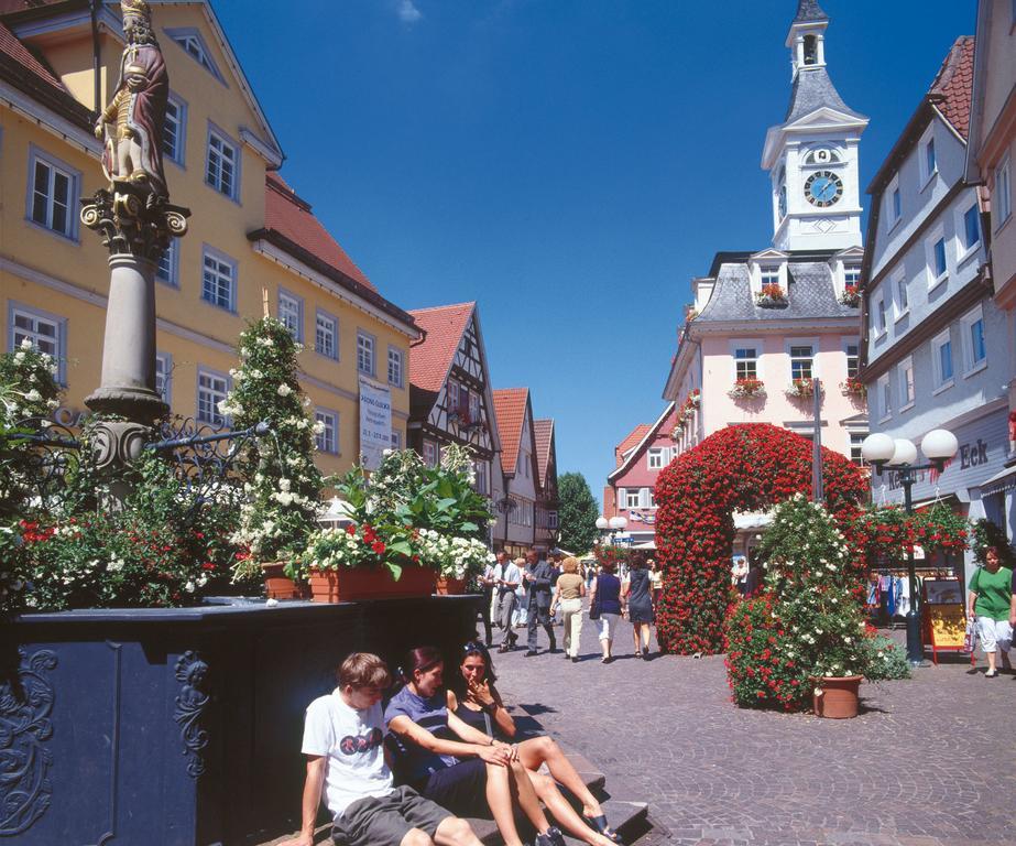 Boutiquehotel Goldhahn Bio Sport & Wellness Aalen Buitenkant foto